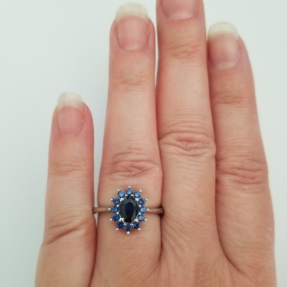 2ct TW Natural Sapphire Ring - Picture 7 of 8